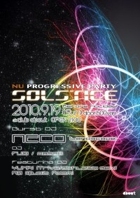 2010.9.19 Solstice DJ NECO��about